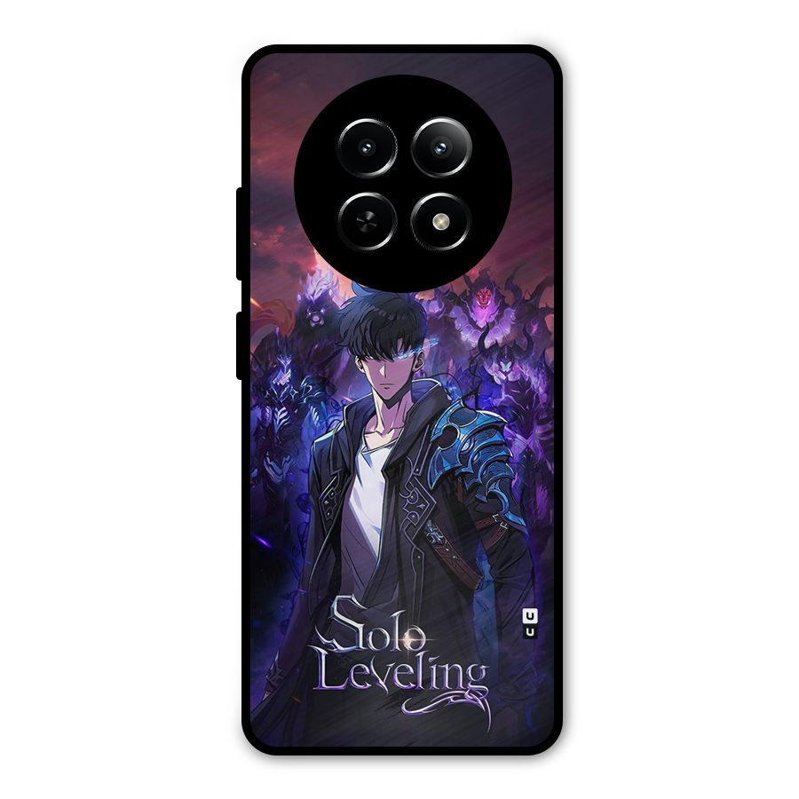 Jinwoo With Knights Metal Back Case for Realme 12 5G