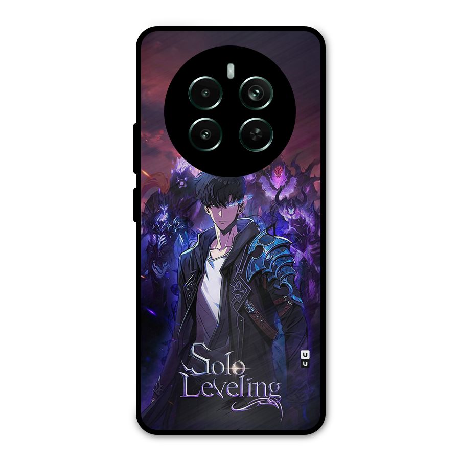 Jinwoo With Knights Metal Back Case for Realme 12 Pro Plus