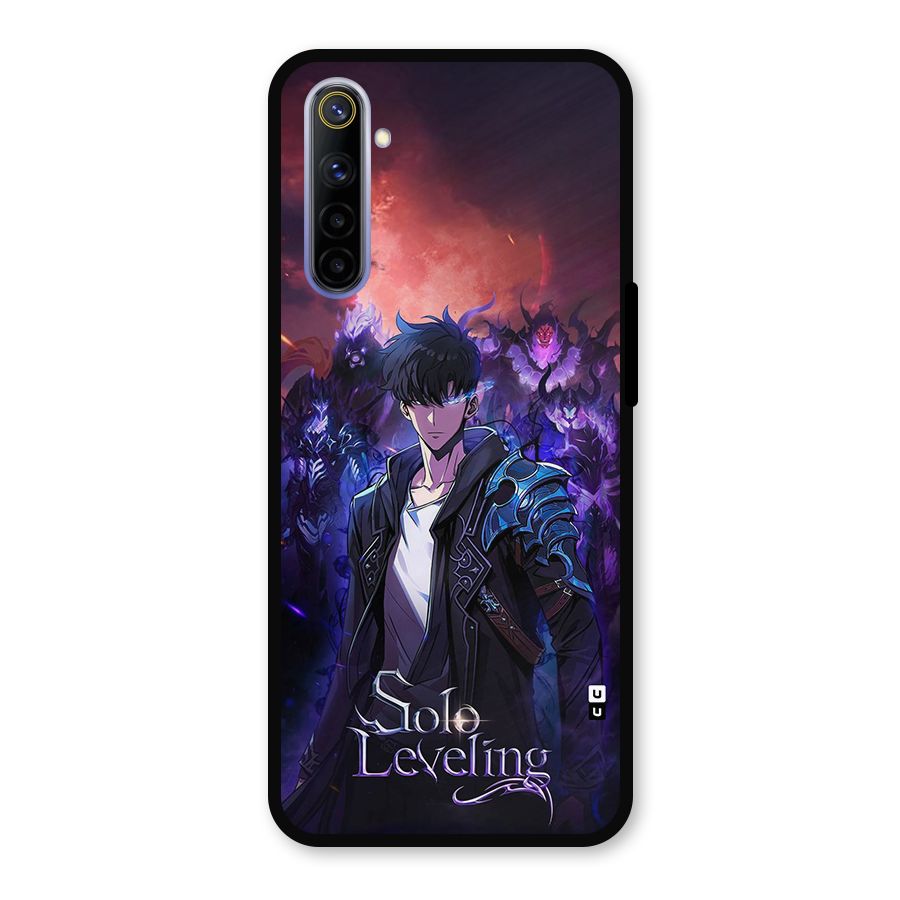 Jinwoo With Knights Metal Back Case for Realme 6