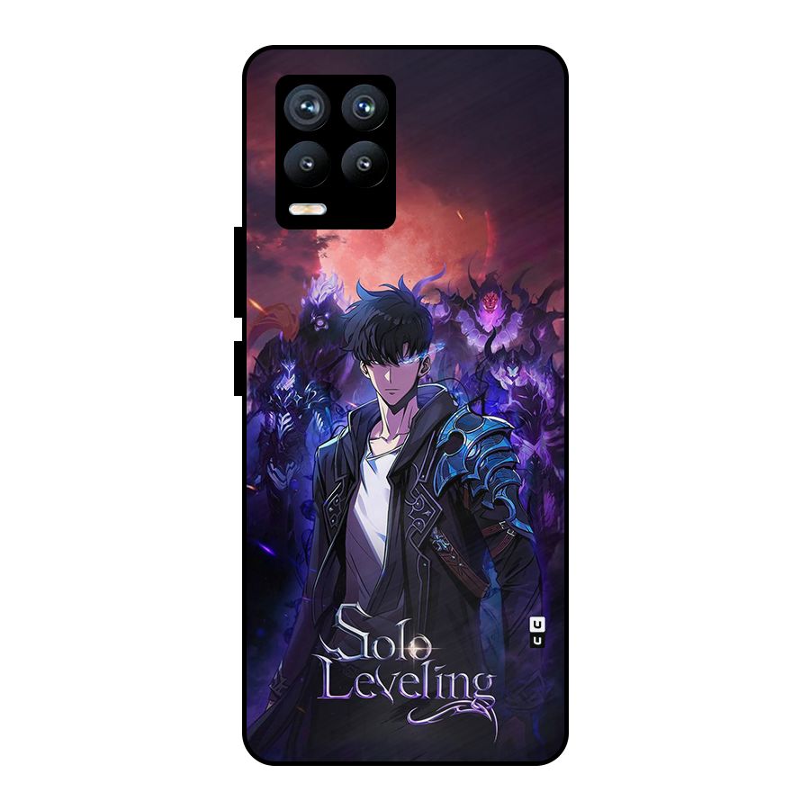 Jinwoo With Knights Metal Back Case for Realme 8