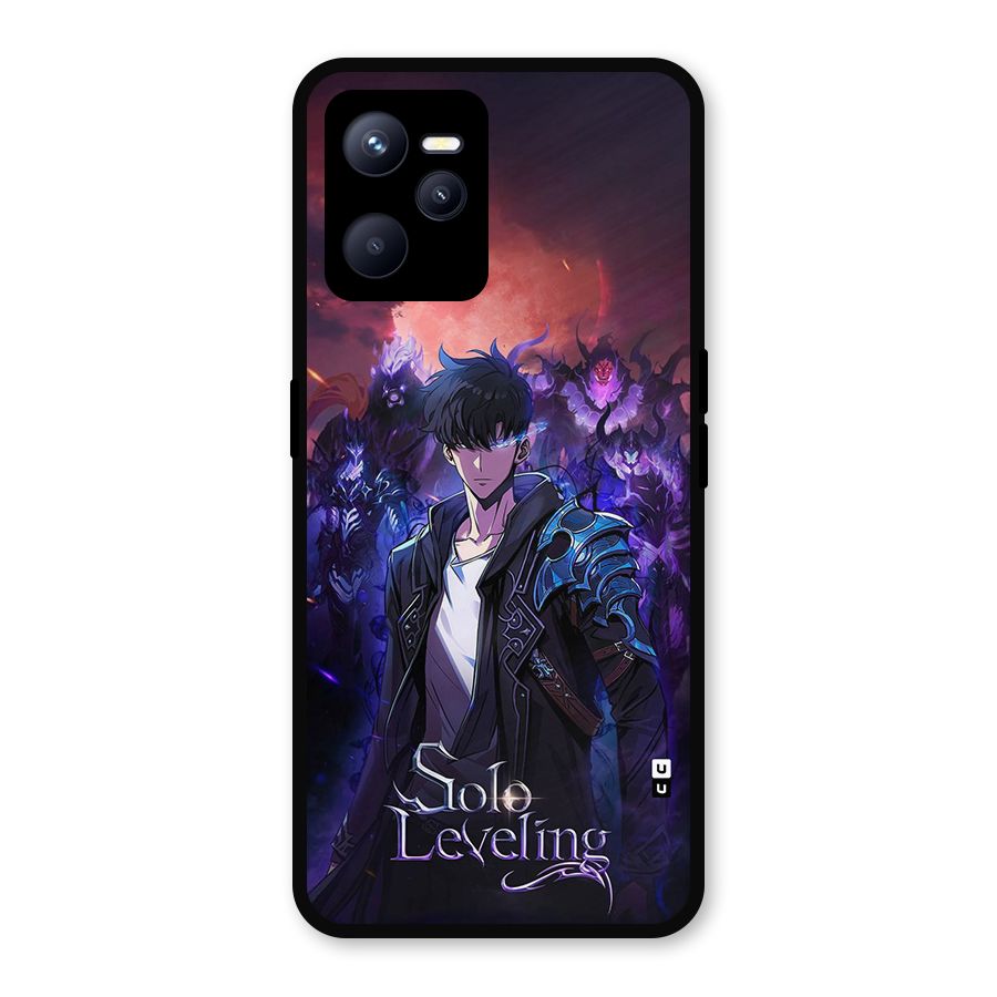 Jinwoo With Knights Metal Back Case for Realme C35