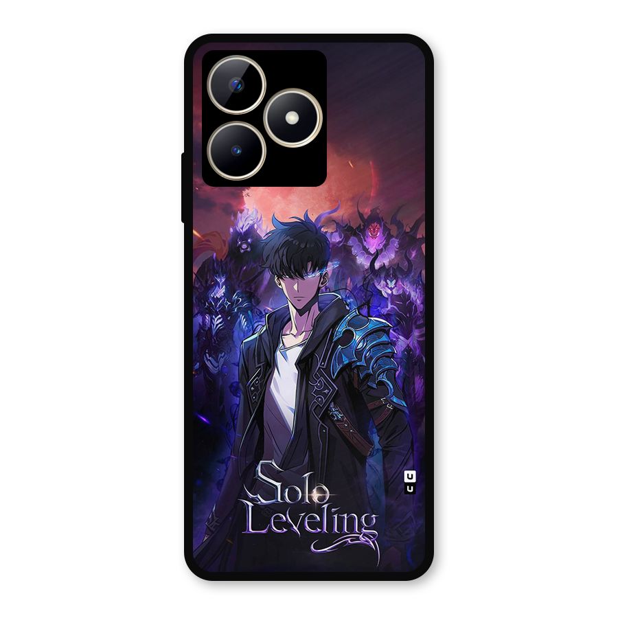 Jinwoo With Knights Metal Back Case for Realme C53