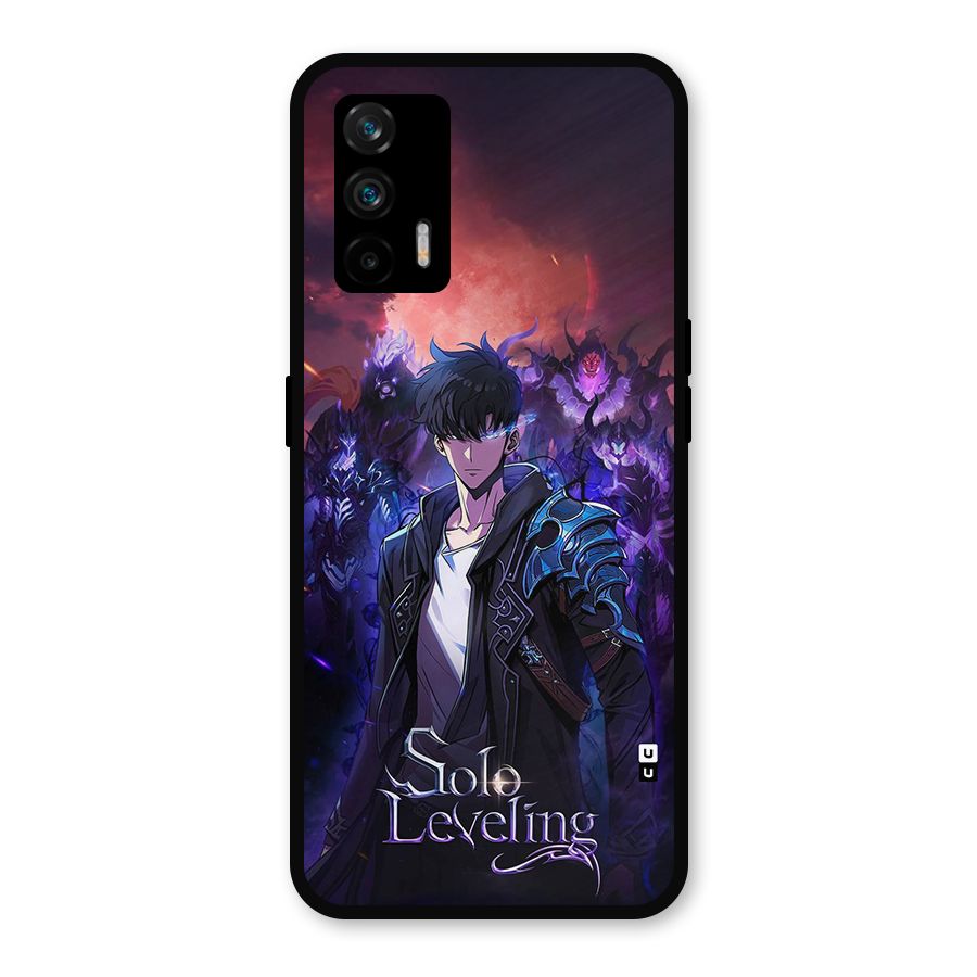 Jinwoo With Knights Metal Back Case for Realme GT 5G