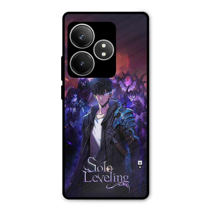 Jinwoo With Knights Metal Back Case for Realme GT 6T