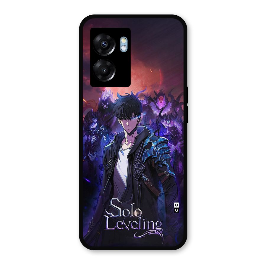 Jinwoo With Knights Metal Back Case for Realme Narzo 50 5G