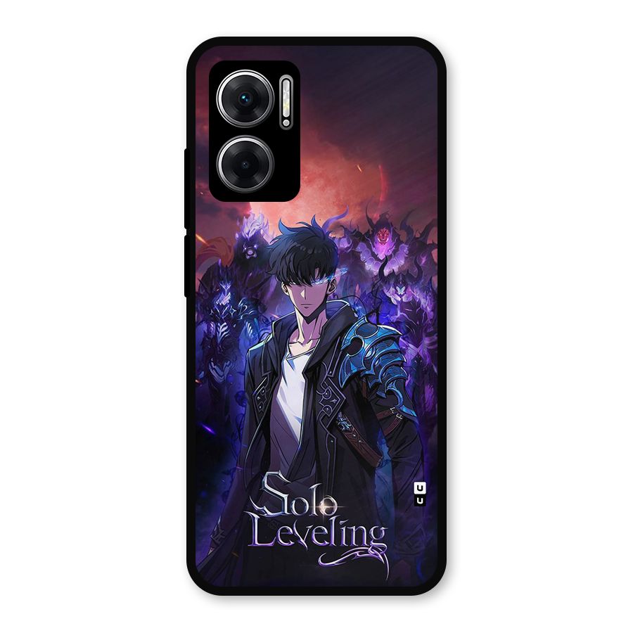 Jinwoo With Knights Metal Back Case for Redmi 11 Prime 5G