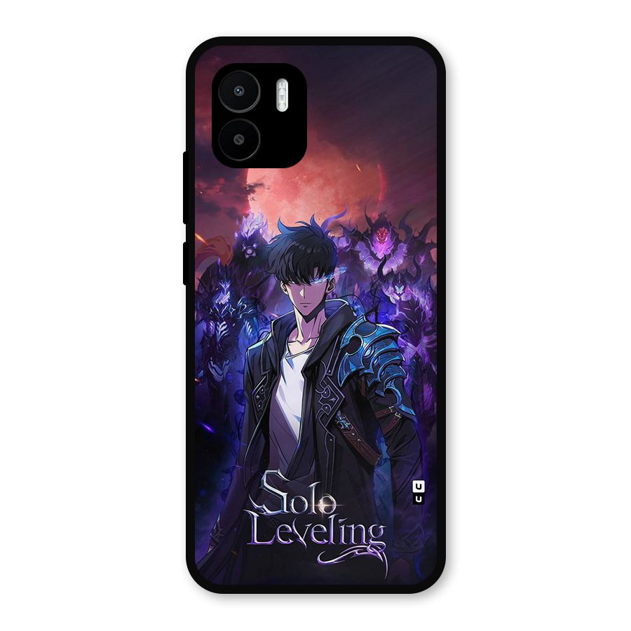 Jinwoo With Knights Metal Back Case for Redmi A2