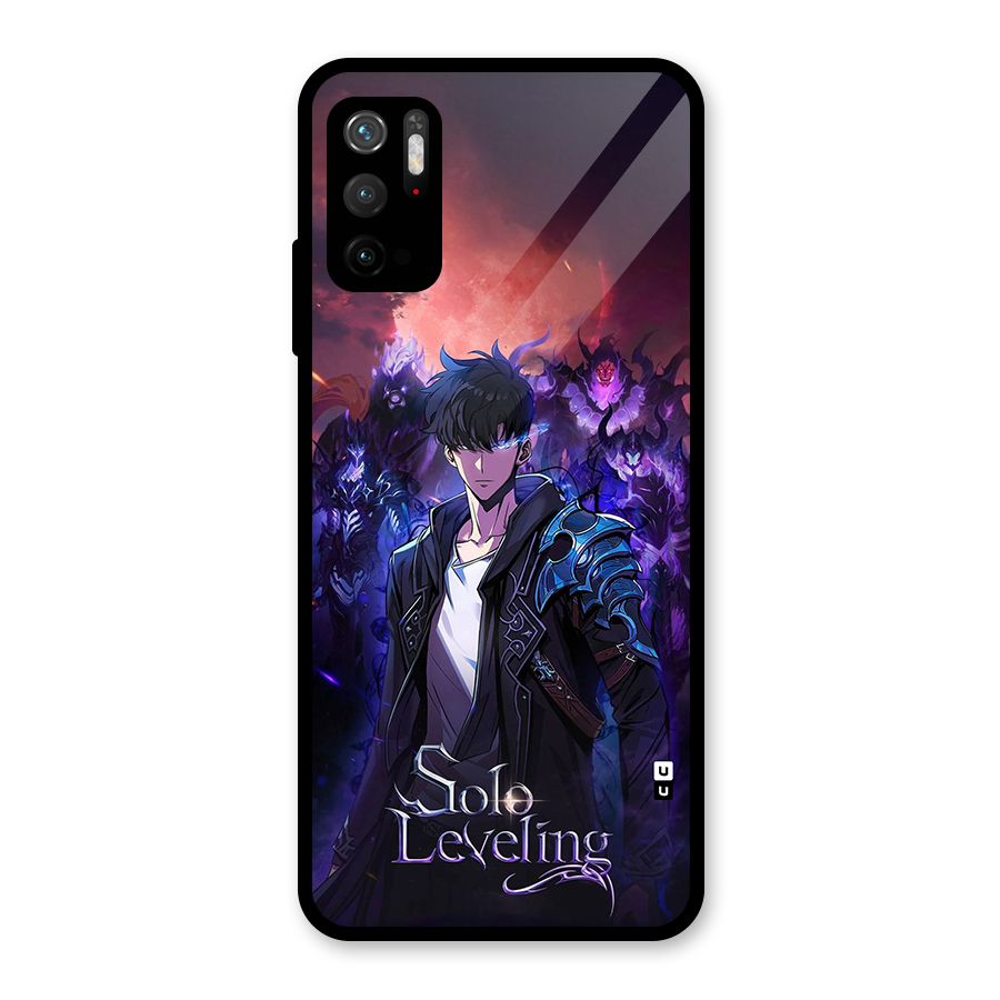Jinwoo With Knights Metal Back Case for Redmi Note 10T 5G