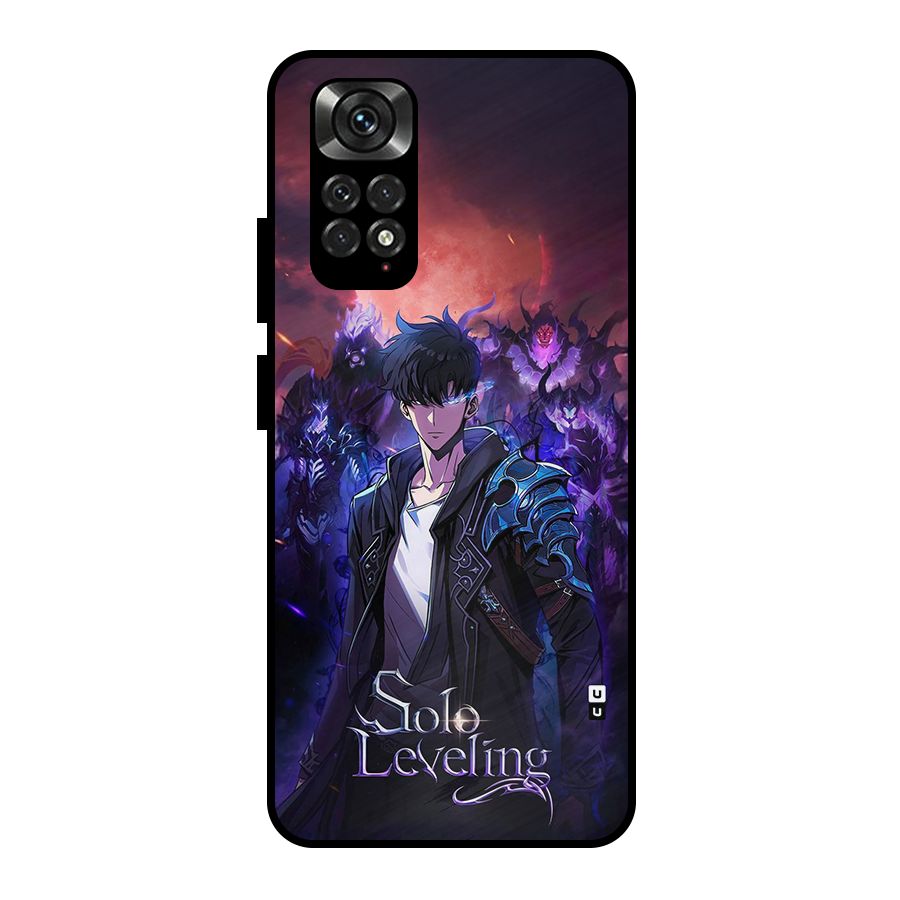 Jinwoo With Knights Metal Back Case for Redmi Note 11 Pro