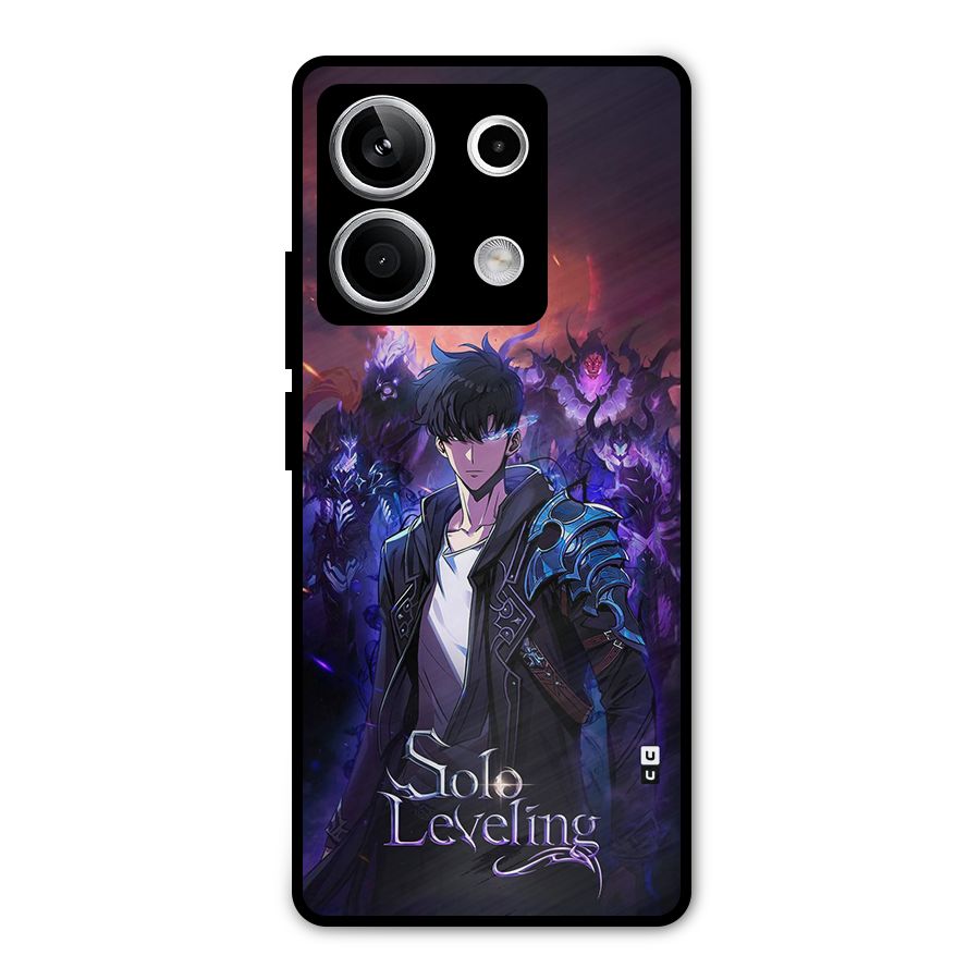 Jinwoo With Knights Metal Back Case for Redmi Note 13 5G