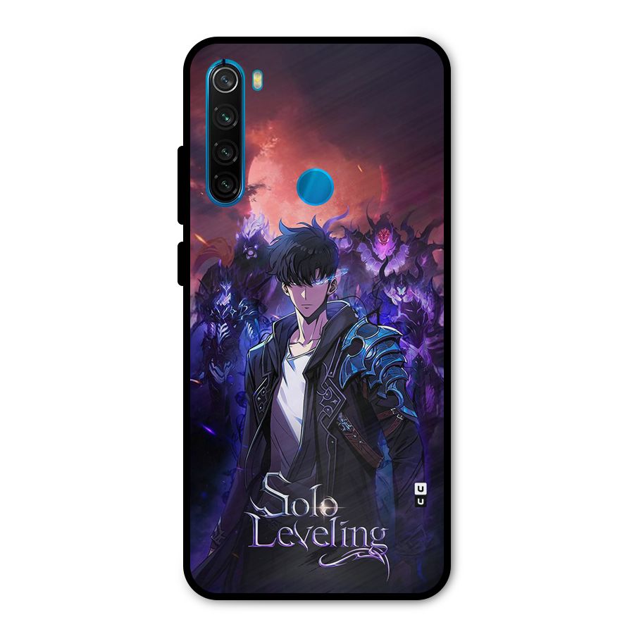 Jinwoo With Knights Metal Back Case for Redmi Note 8