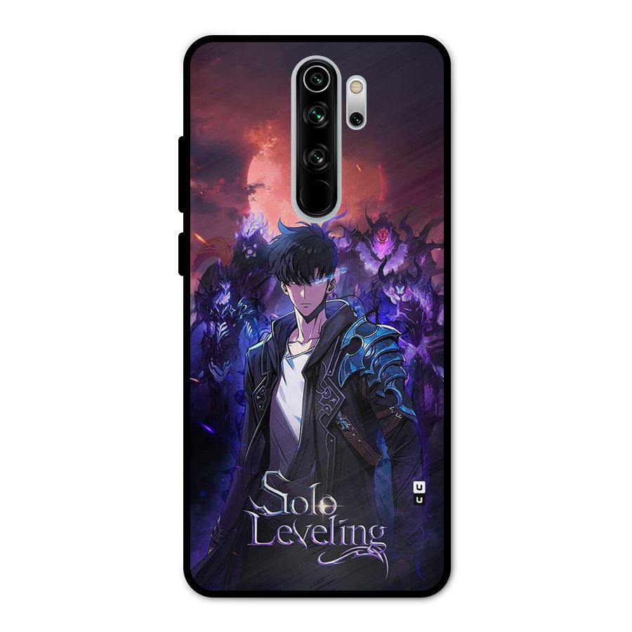 Jinwoo With Knights Metal Back Case for Redmi Note 8 Pro