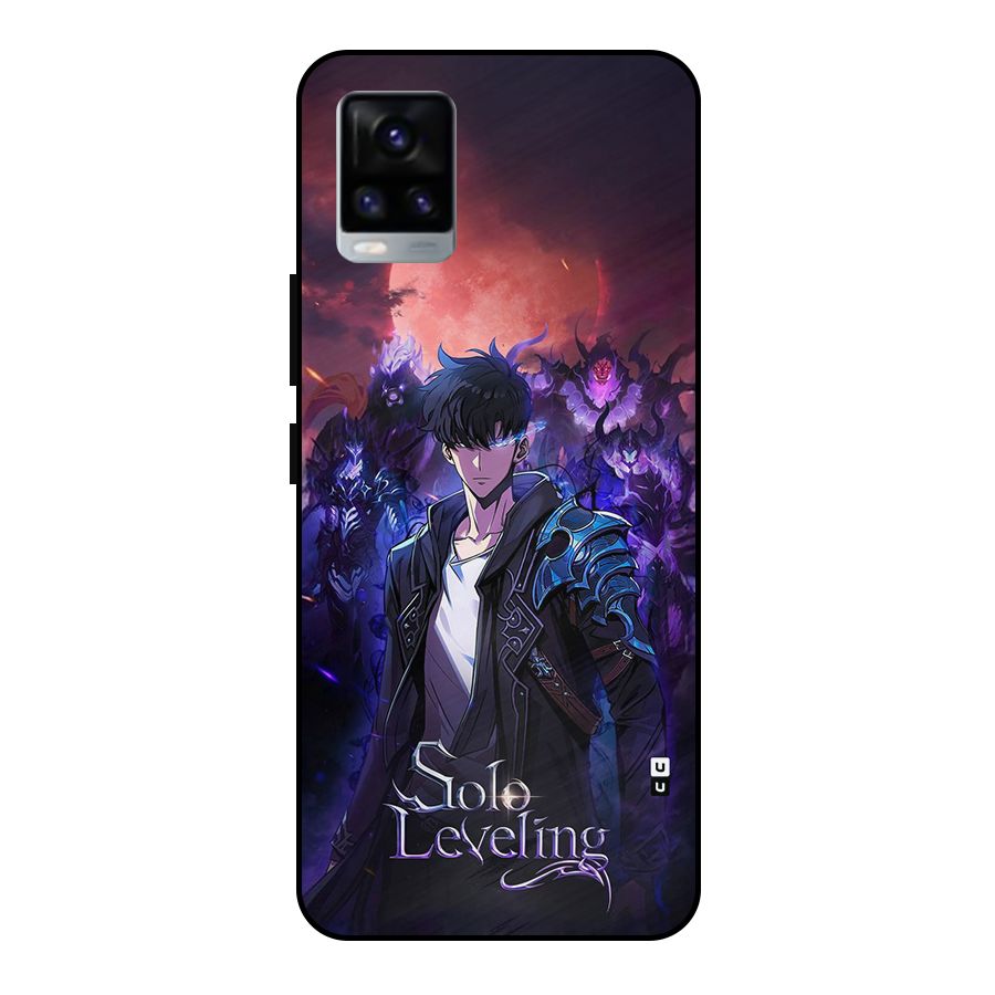 Jinwoo With Knights Metal Back Case for Vivo V20 2021