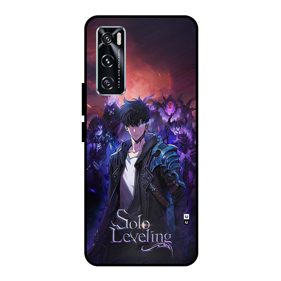 Jinwoo With Knights Metal Back Case for Vivo V20 SE