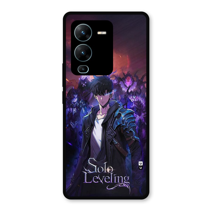 Jinwoo With Knights Metal Back Case for Vivo V25 Pro