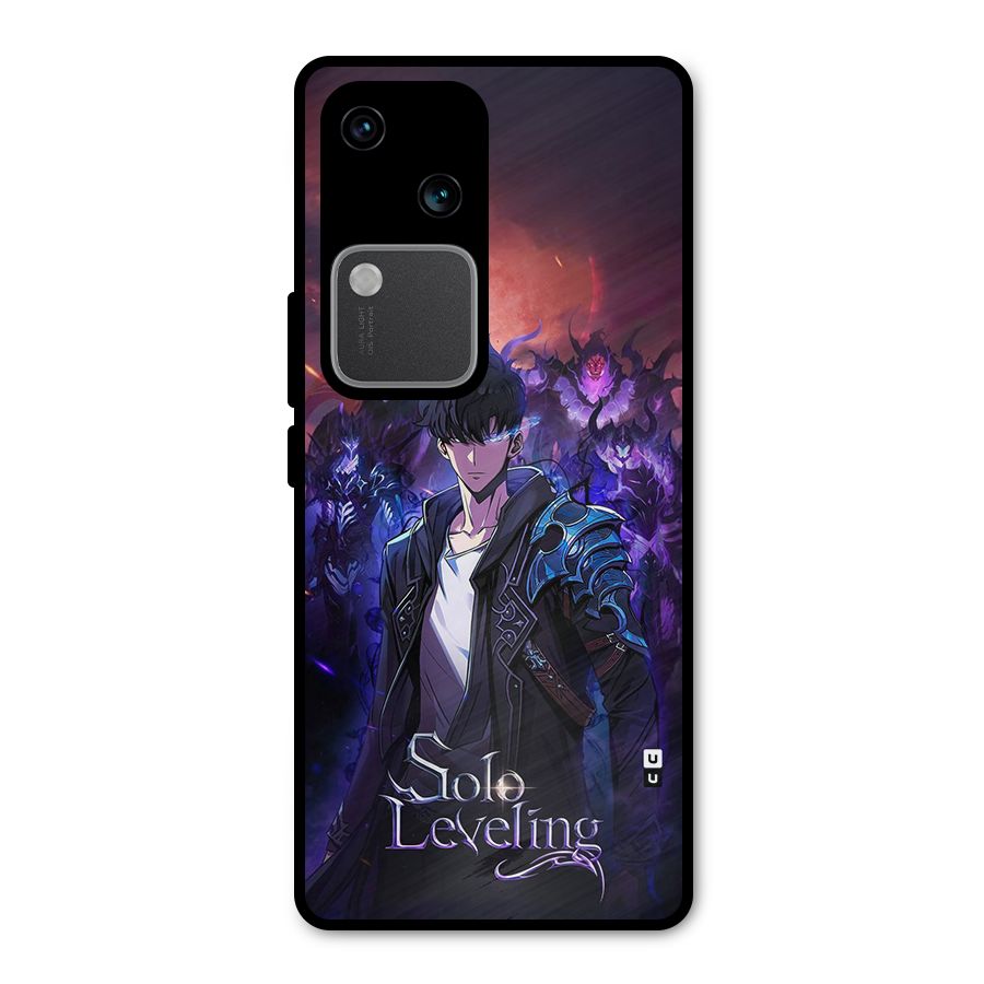 Jinwoo With Knights Metal Back Case for Vivo V30