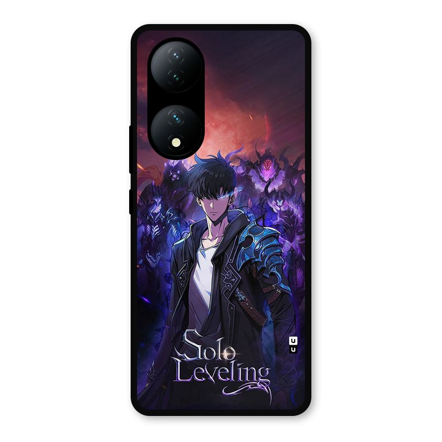 Jinwoo With Knights Metal Back Case for Vivo Y100a
