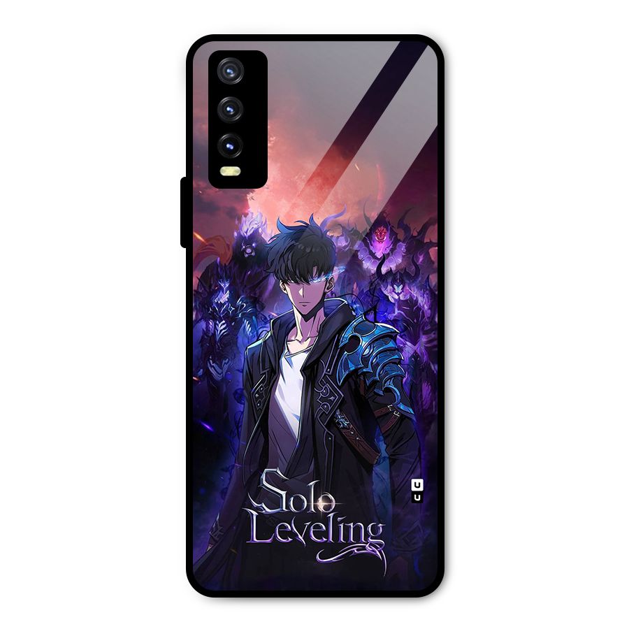 Jinwoo With Knights Metal Back Case for Vivo Y20t