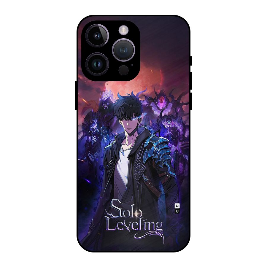 Jinwoo With Knights Metal Back Case for iPhone 14 Pro Max