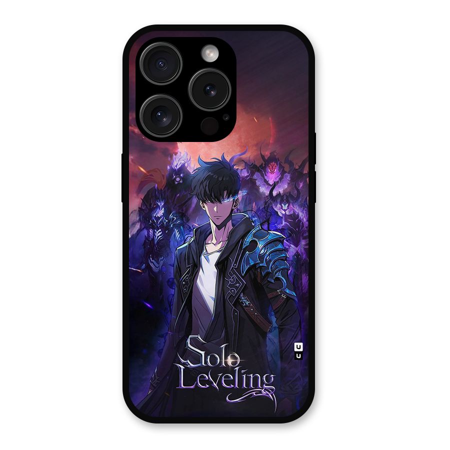 Jinwoo With Knights Metal Back Case for iPhone 15 Pro