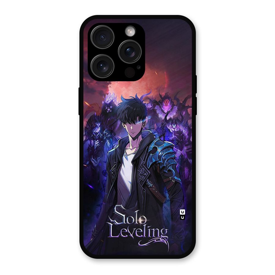 Jinwoo With Knights Metal Back Case for iPhone 15 Pro Max