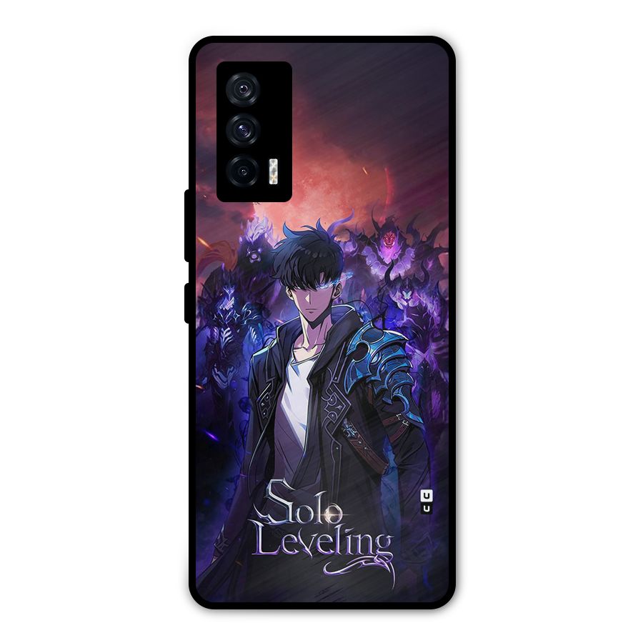 Jinwoo With Knights Metal Back Case for iQOO 7 5G