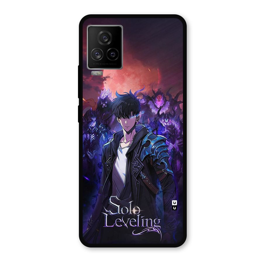 Jinwoo With Knights Metal Back Case for iQOO 7 Legend 5G