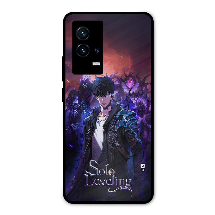 Jinwoo With Knights Metal Back Case for iQOO 9 5G