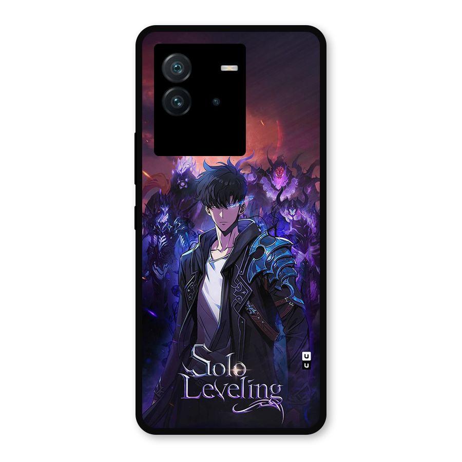 Jinwoo With Knights Metal Back Case for iQOO Neo 6 5G