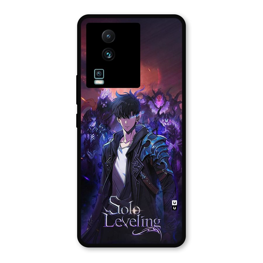 Jinwoo With Knights Metal Back Case for iQOO Neo 7