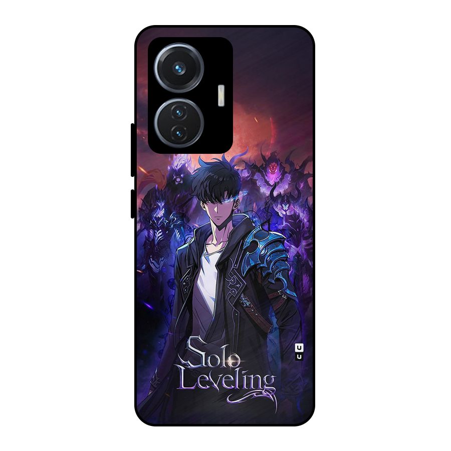 Jinwoo With Knights Metal Back Case for iQOO Z6 44W