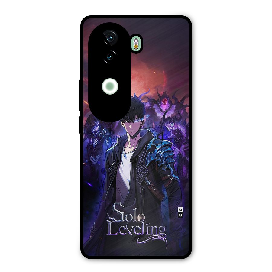 Jinwoo With Knights Metal Back Case for iQOO Z9s