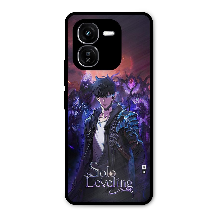 Jinwoo With Knights Metal Back Case for iQOO Z9x