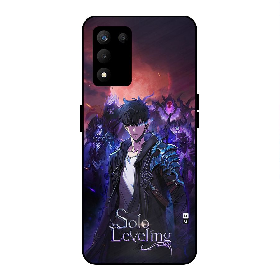 Jinwoo With Knights Metal Back Case for realme 9 5G SE