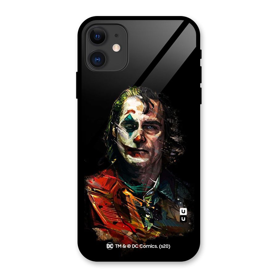Joker Digital Art Glass Back Case for iPhone 11