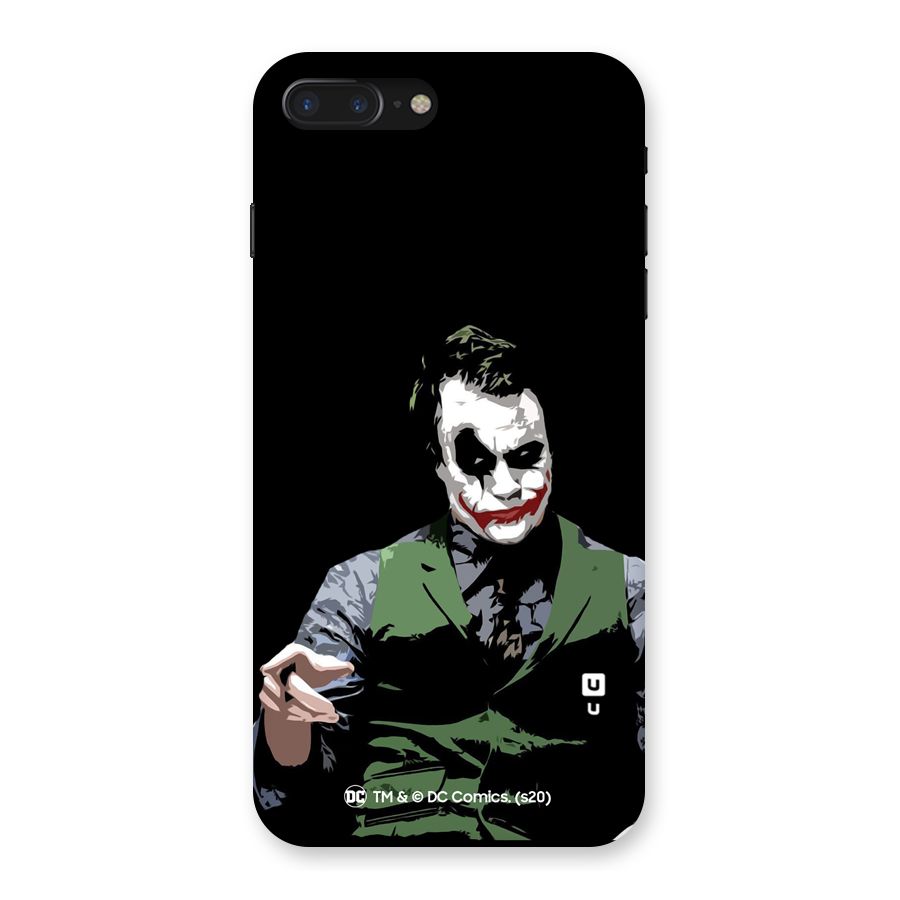 Joker Illustration Glass Back Case for iPhone 7 Plus