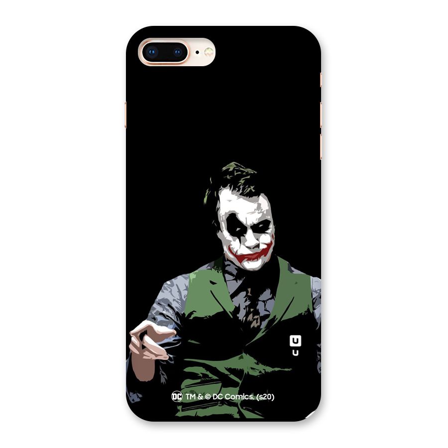 Joker Illustration Glass Back Case for iPhone 8 Plus