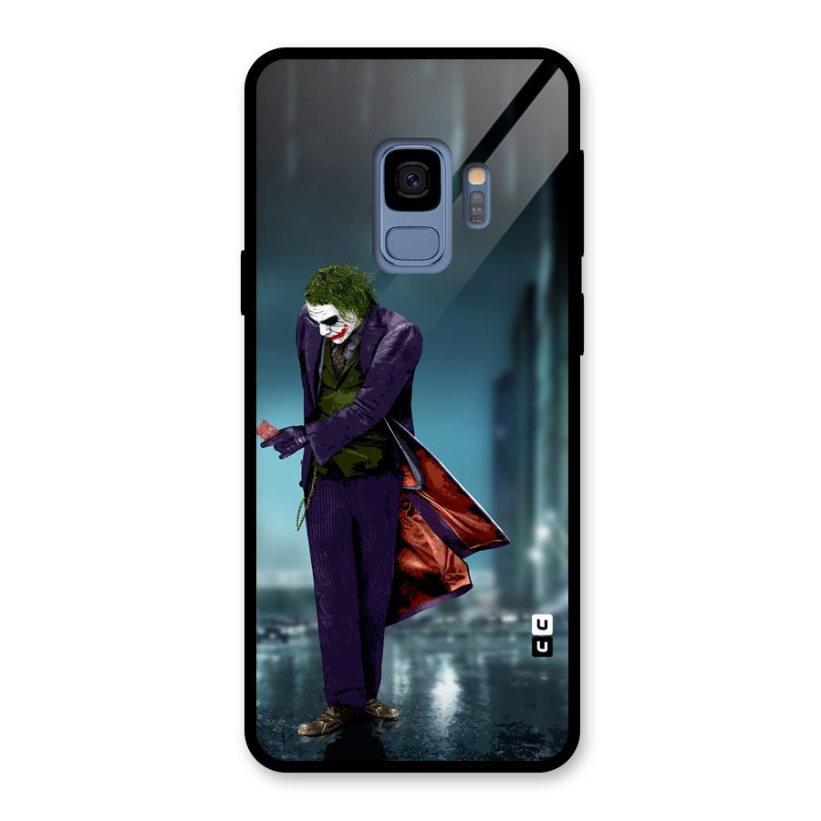 Joker in Style Glass Back Case for Galaxy S9
