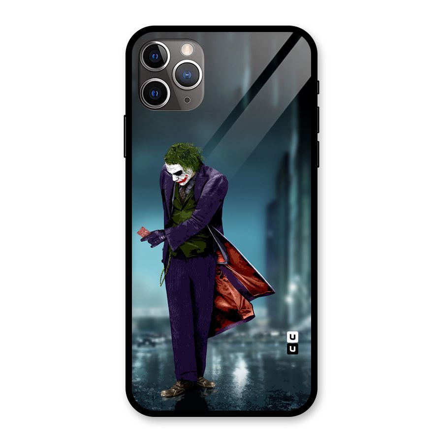 Joker in Style Glass Back Case for iPhone 11 Pro Max