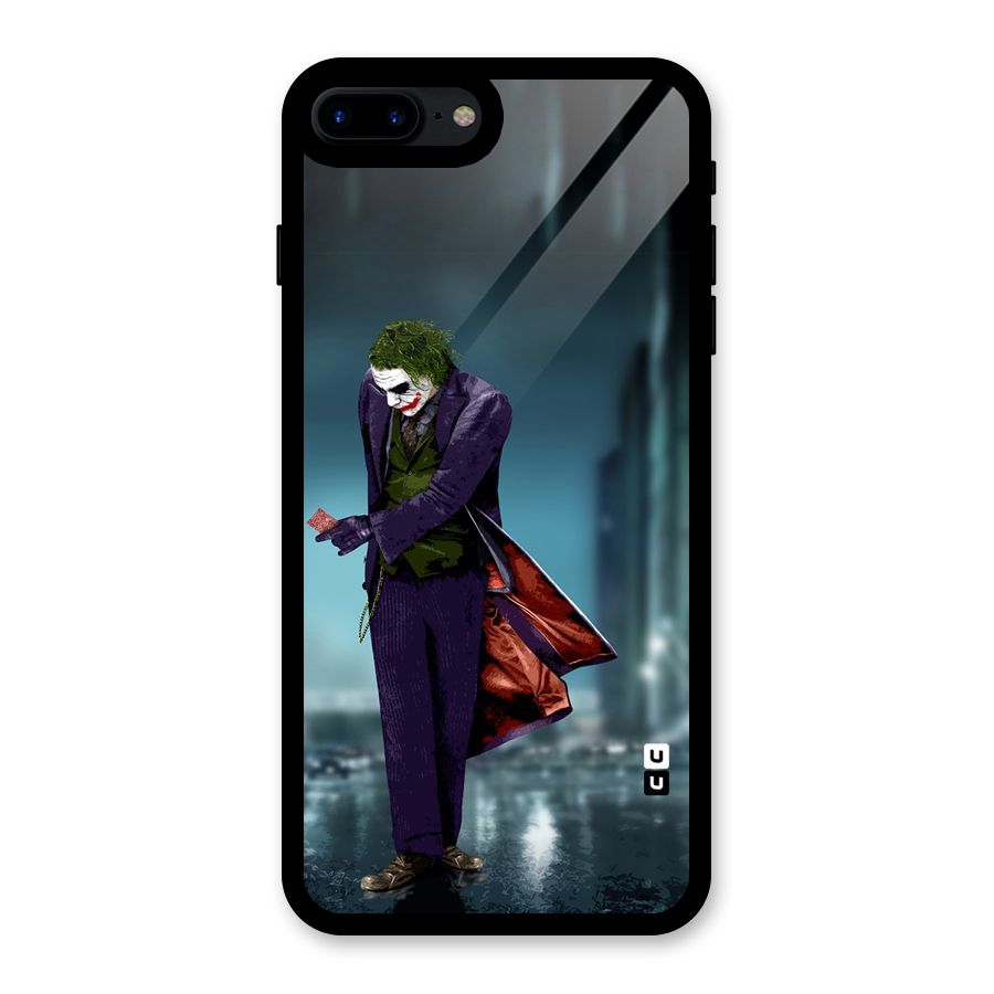 Joker in Style Glass Back Case for iPhone 7 Plus