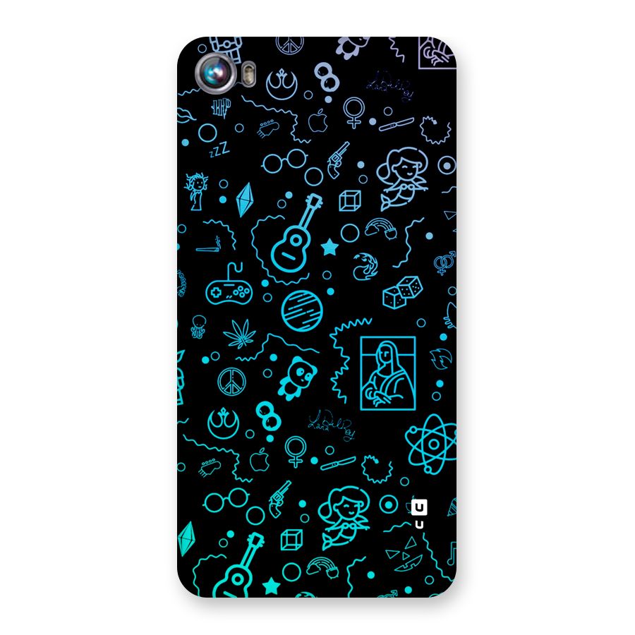 Joy Art Back Case for Canvas Fire 4 (A107)