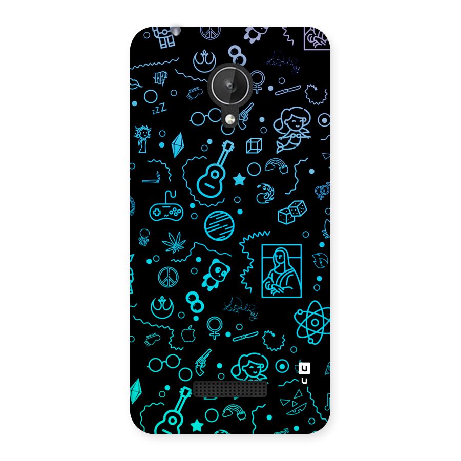 Joy Art Back Case for Canvas Spark Q380