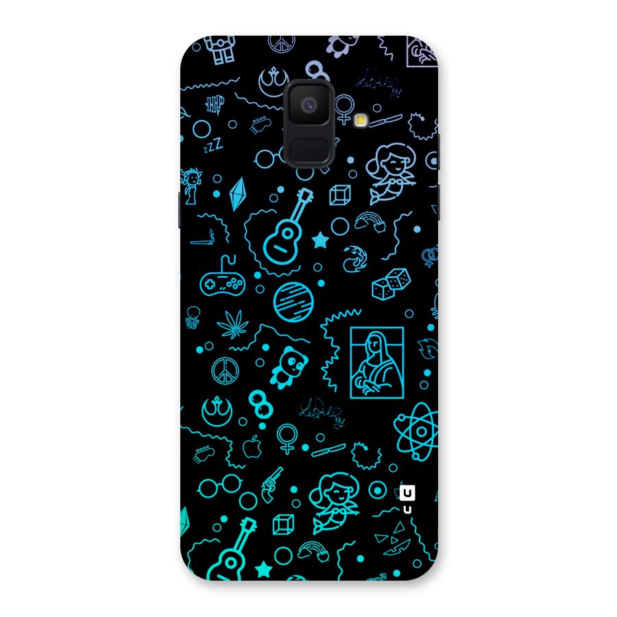 Joy Art Back Case for Galaxy A6 (2018)