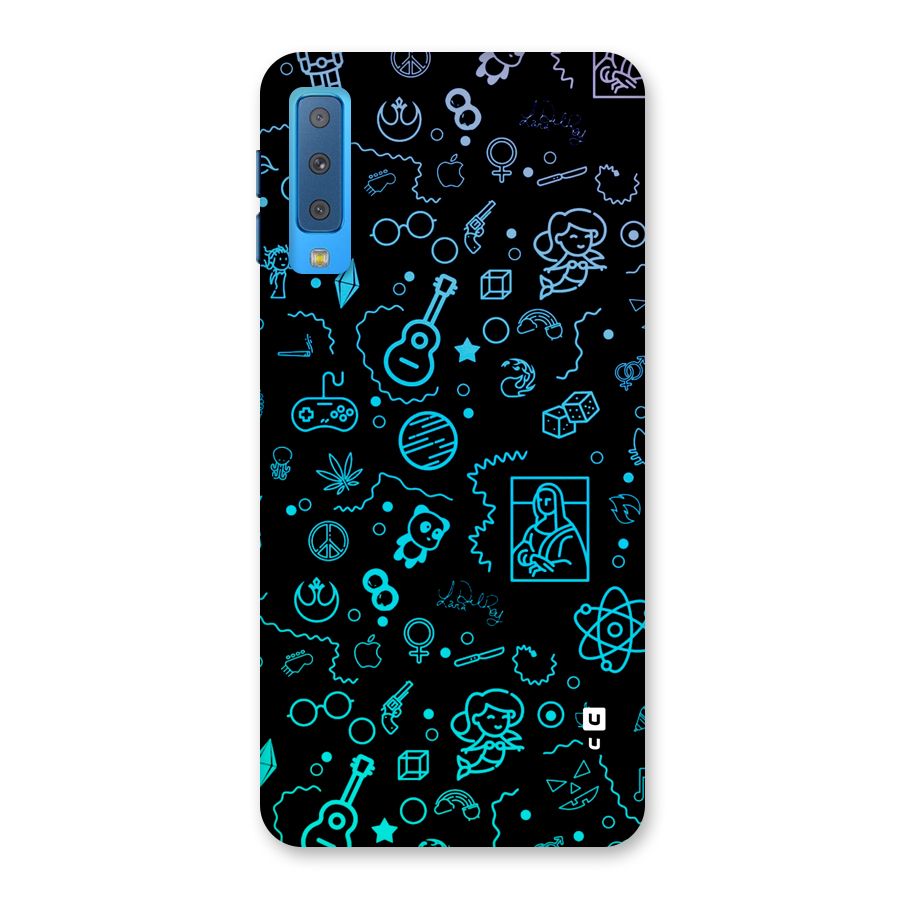 Joy Art Back Case for Galaxy A7 (2018)
