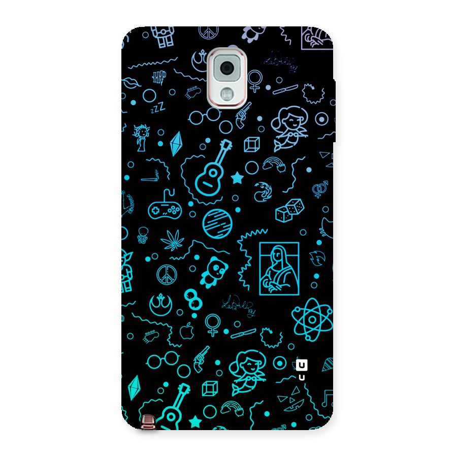 Joy Art Back Case for Galaxy Note 3