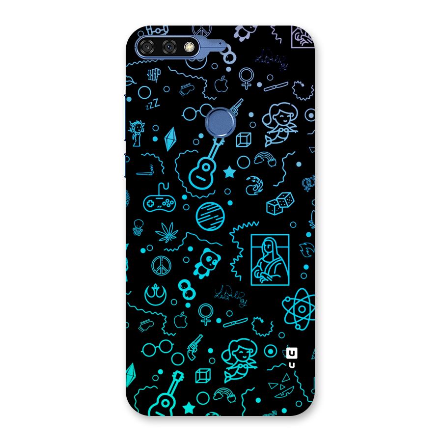 Joy Art Back Case for Honor 7C