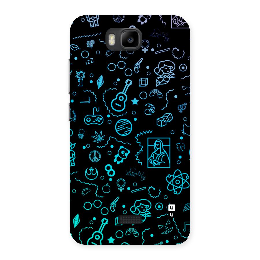 Joy Art Back Case for Honor Bee