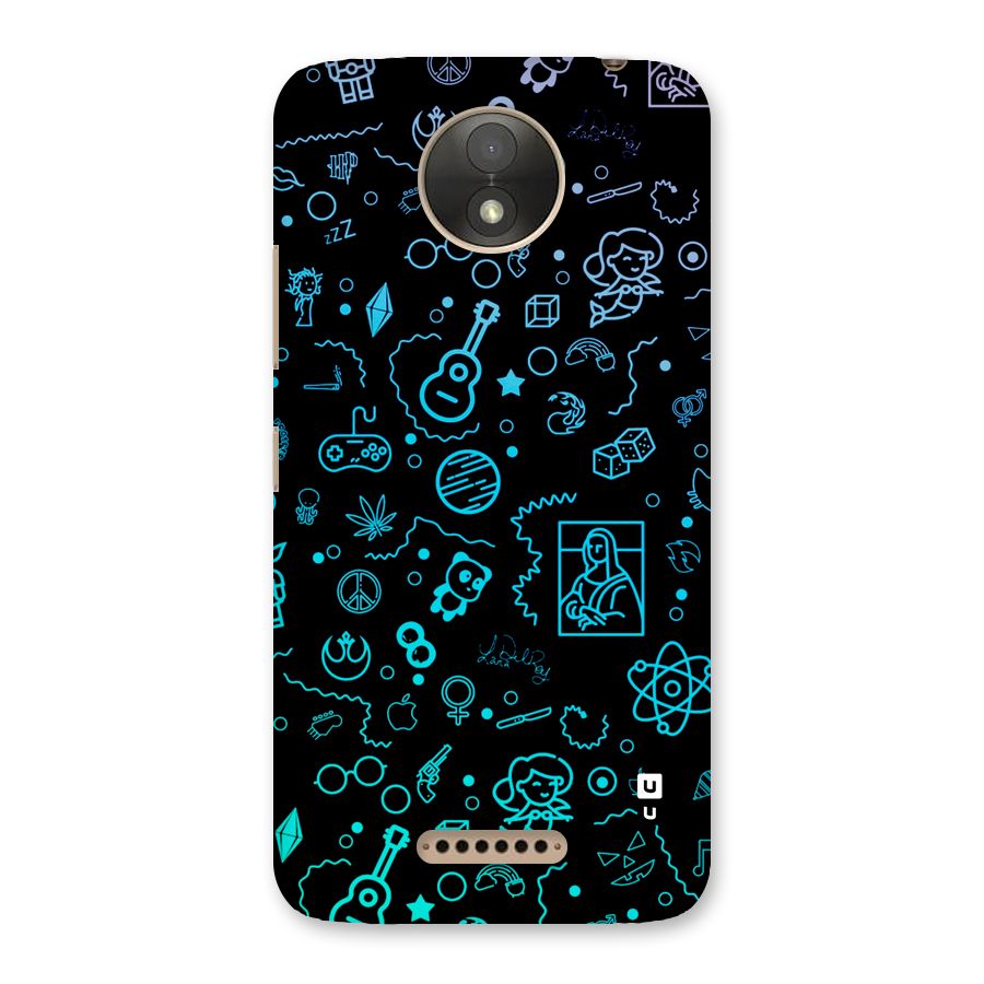 Joy Art Back Case for Moto C Plus