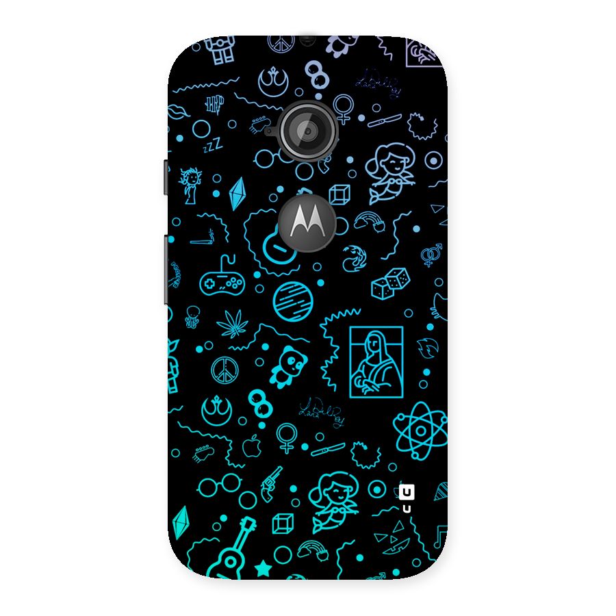 Joy Art Back Case for Moto E 2nd Gen