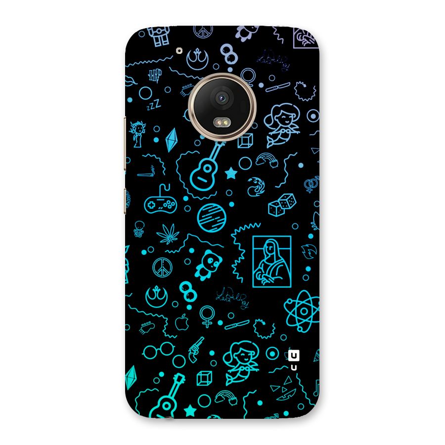 Joy Art Back Case for Moto G5 Plus